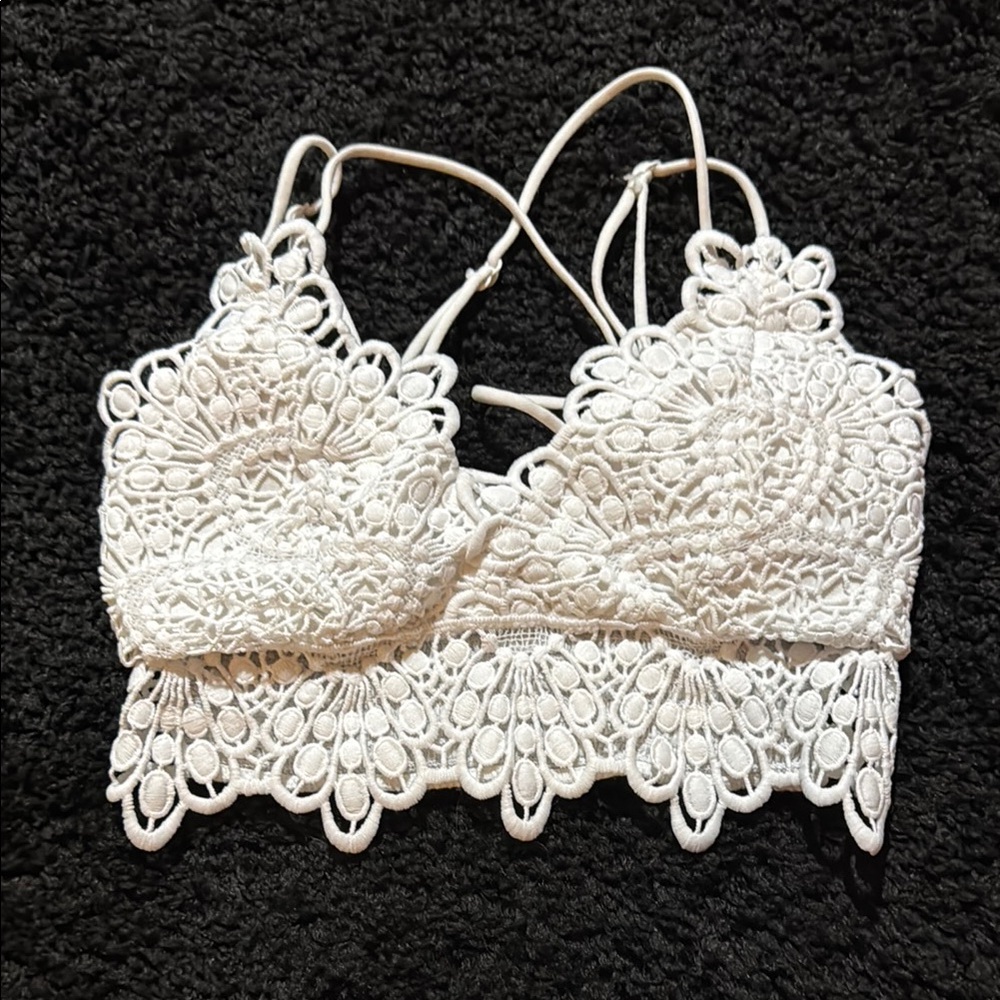 White Lace Bralette